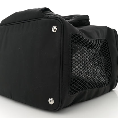 Prada Re-Nylon Saffiano Pet Bag Black 10 of 10