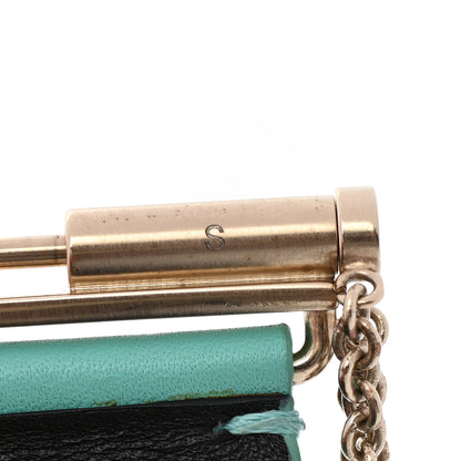 Chanel Calfskin CC Wide Cuff S Light Green 5 of 6