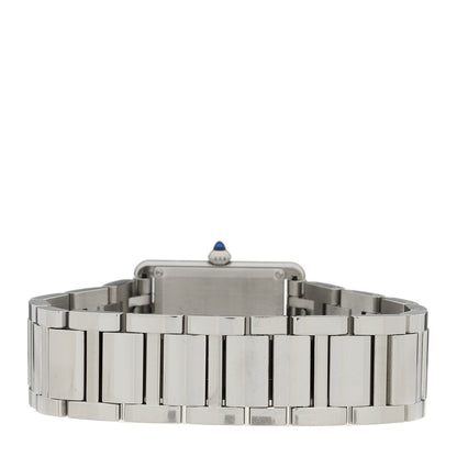 Cartier Stainless Steel 25mm Must de Cartier Tank Quartz Watch 3 of 4
