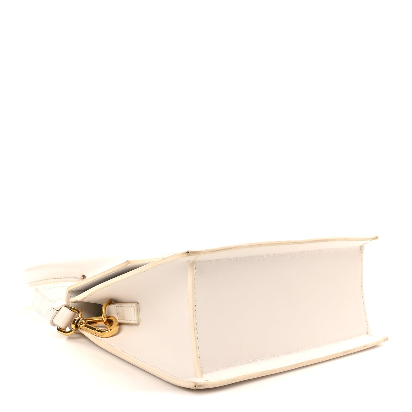 Smooth Calfskin Le Grand Chiquito White
