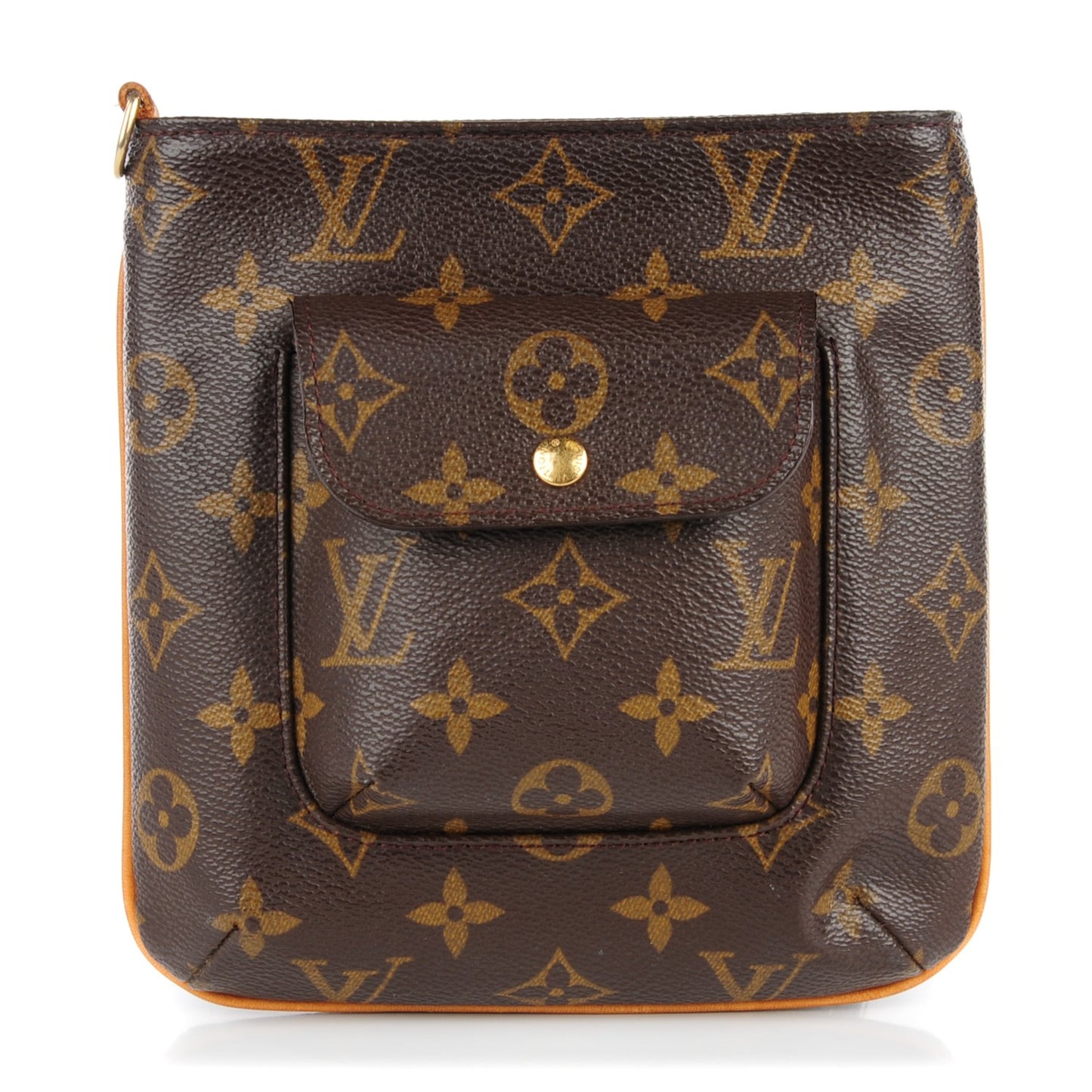 Monogram Partition Clutch