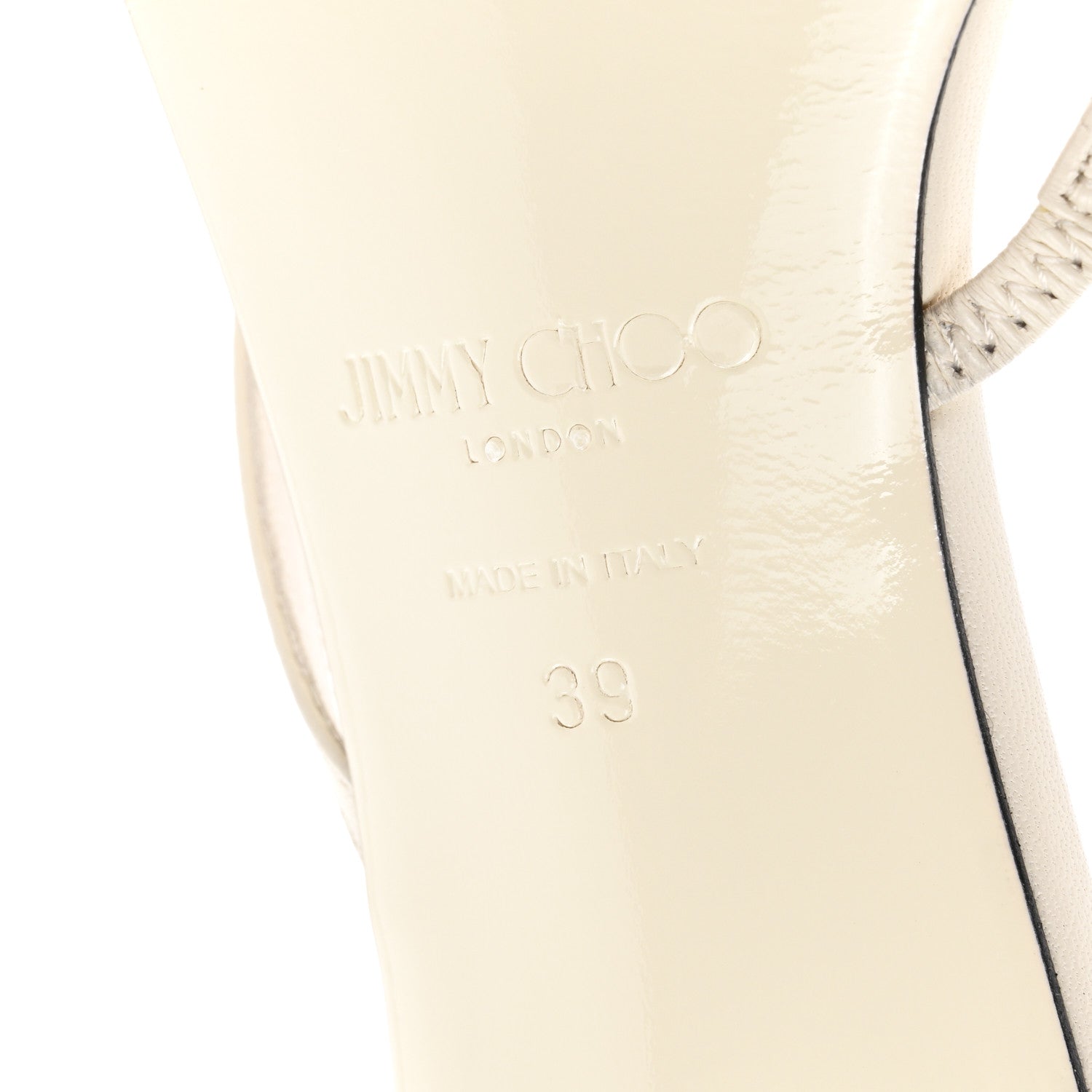 Jimmy Choo Nappa Malachite Etana Mule 39 Latte 6 of 8