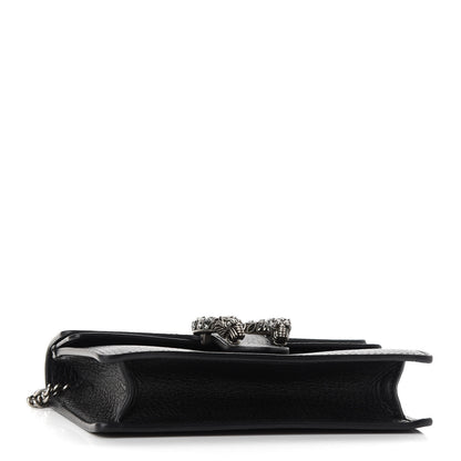 Gucci Calfskin Super Mini Dionysus Shoulder Bag Black 4 of 8