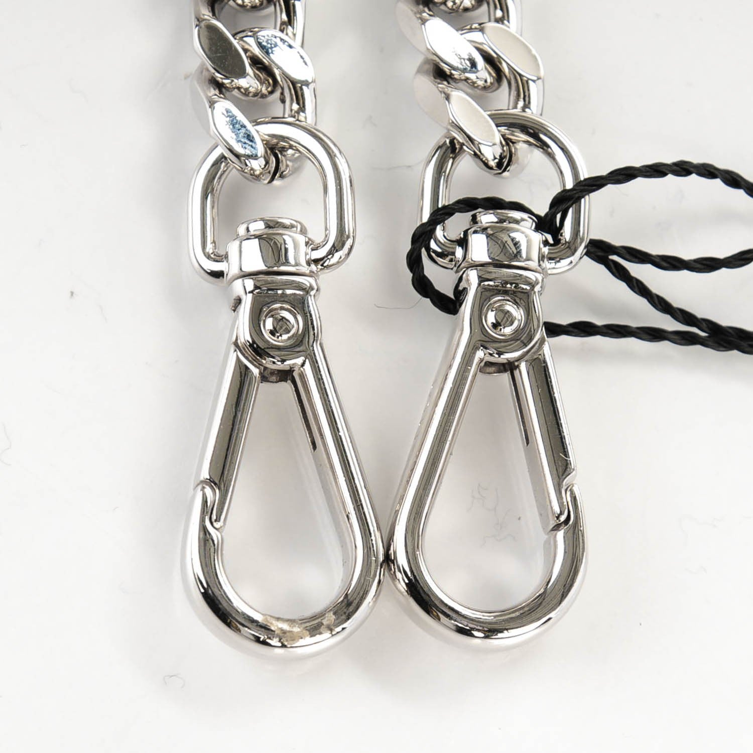 Fendi Calfskin Chain Strap You Black 5 of 5