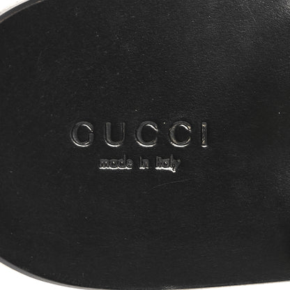 Gucci Calfskin GG Marmont Thong Sandals 41 Vintage Bordeaux 8 of 9