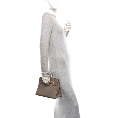 Hermes Togo Birkin 25 Etoupe 2 of 11