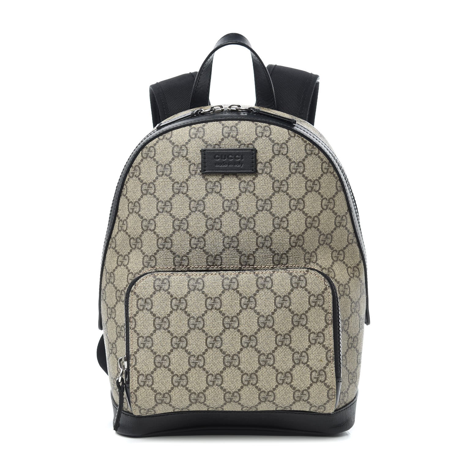 Gucci GG Supreme Monogram Small Eden Day Backpack Black 1 of 11