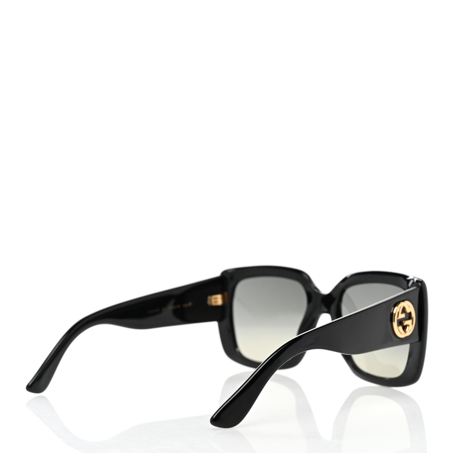 Gucci Acetate Square Frame Sunglasses GG0141S Black 4 of 8
