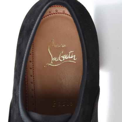 Christian Louboutin Calfskin Serge Tech Mens Alpha Flat 40.5 Black 7 of 8