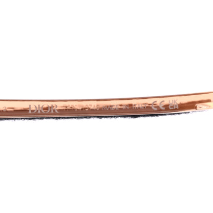 Christian Dior Acetate Diorxtrem MU Oblique Mask Sunglasses Crystal Rose Gold 5 of 7