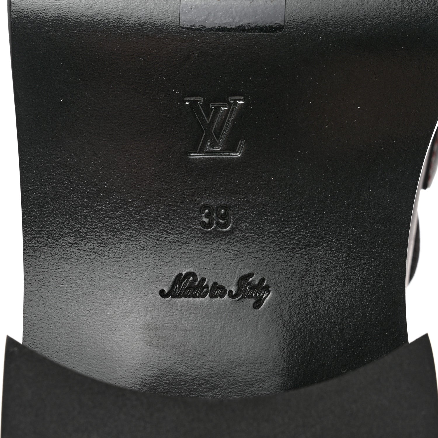 Louis Vuitton Calfskin Academy Loafers 39 Burgundy 7 of 8