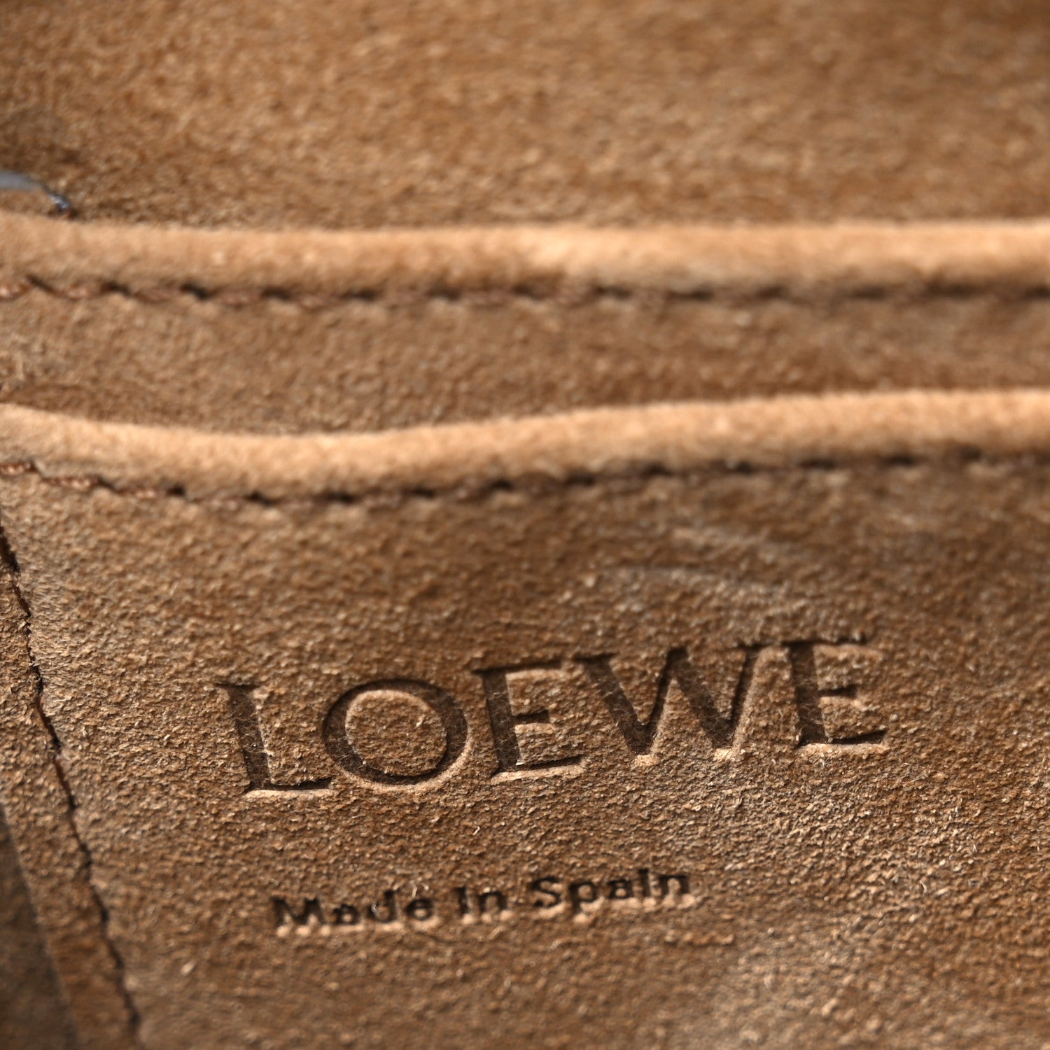 Loewe Calfskin Jacquard Mini Gate Dual Bag Ash Grey 6 of 9