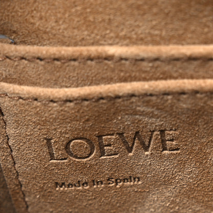 Loewe Calfskin Jacquard Mini Gate Dual Bag Ash Grey 6 of 9
