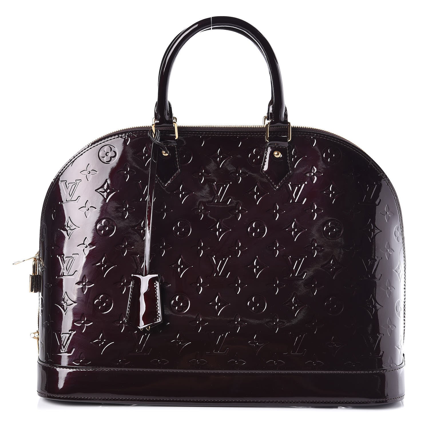 Louis Vuitton Vernis Alma GM Amarante 1 of 8