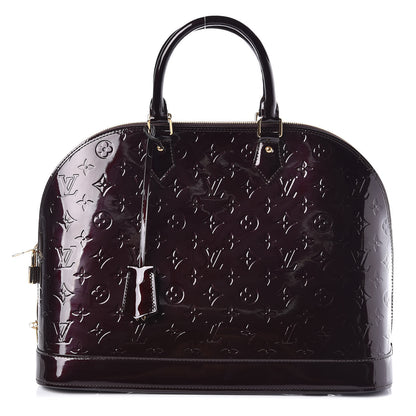 Louis Vuitton Vernis Alma GM Amarante 1 of 8