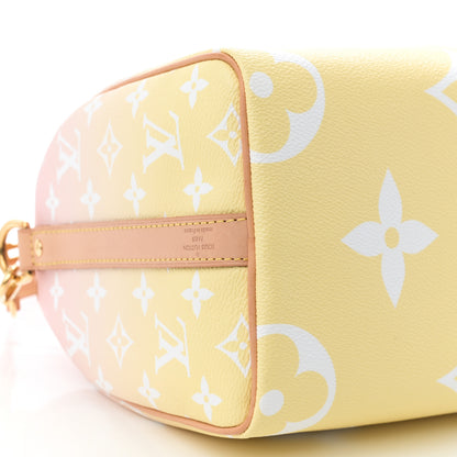 Louis Vuitton Monogram Giant By The Pool Speedy Bandouliere 25 Light Pink 8 of 9