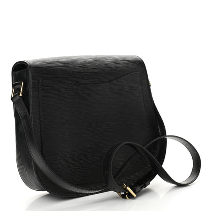 Louis Vuitton Epi Saint Cloud GM Black 3 of 10