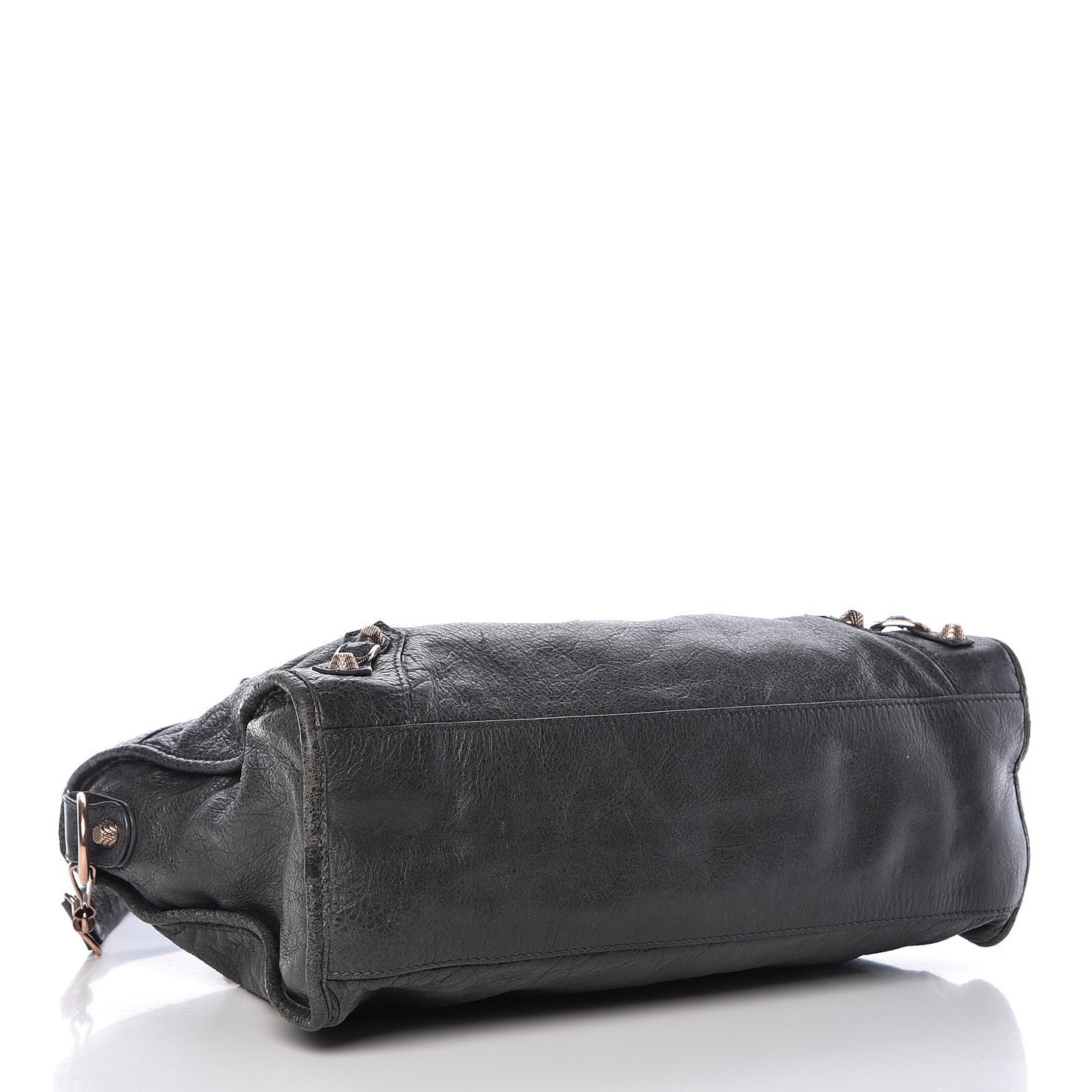 Agneau Giant 12 Rose Gold Hardware City Anthracite