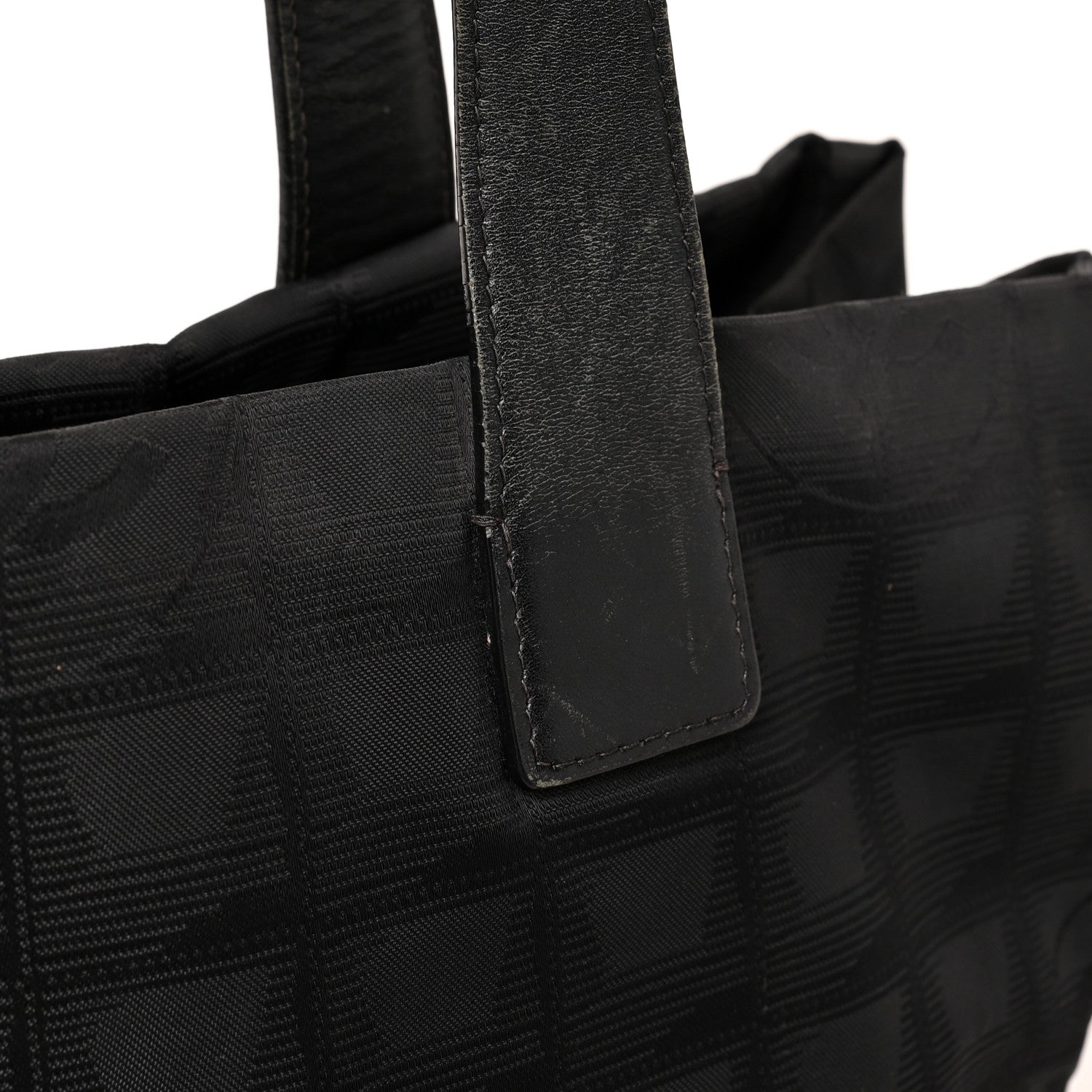 Chanel Nylon Medium Travel Tote Black 13 of 15