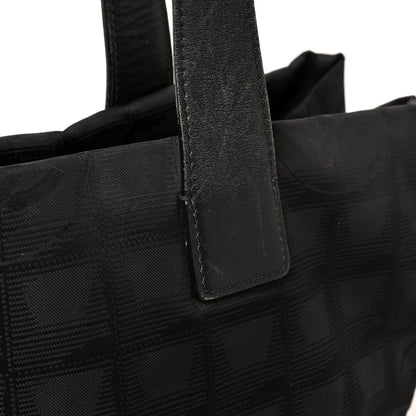 Chanel Nylon Medium Travel Tote Black 13 of 15