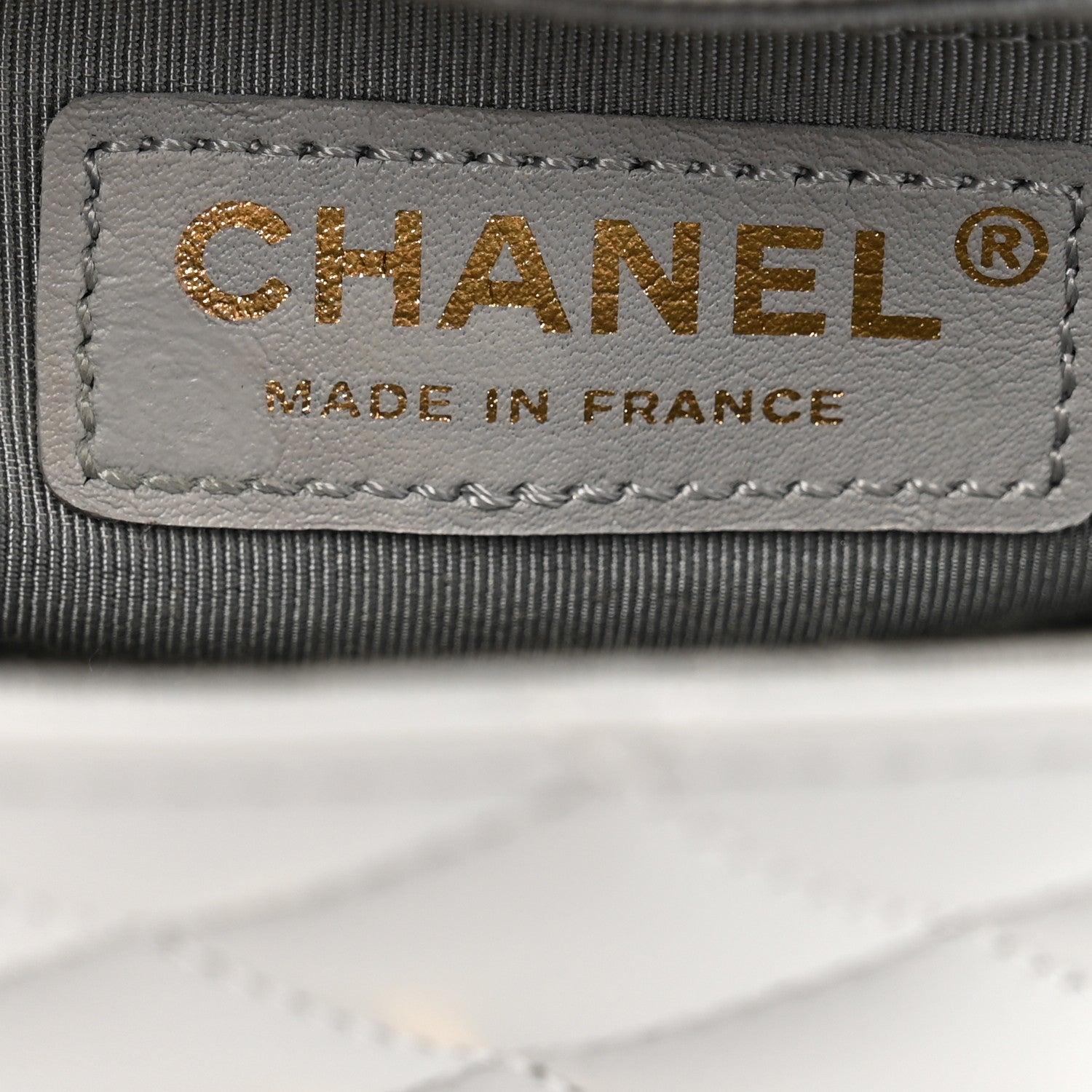 Chanel Calfskin Quilted Bolero De Chanel Flap Bag Grey 6 of 11
