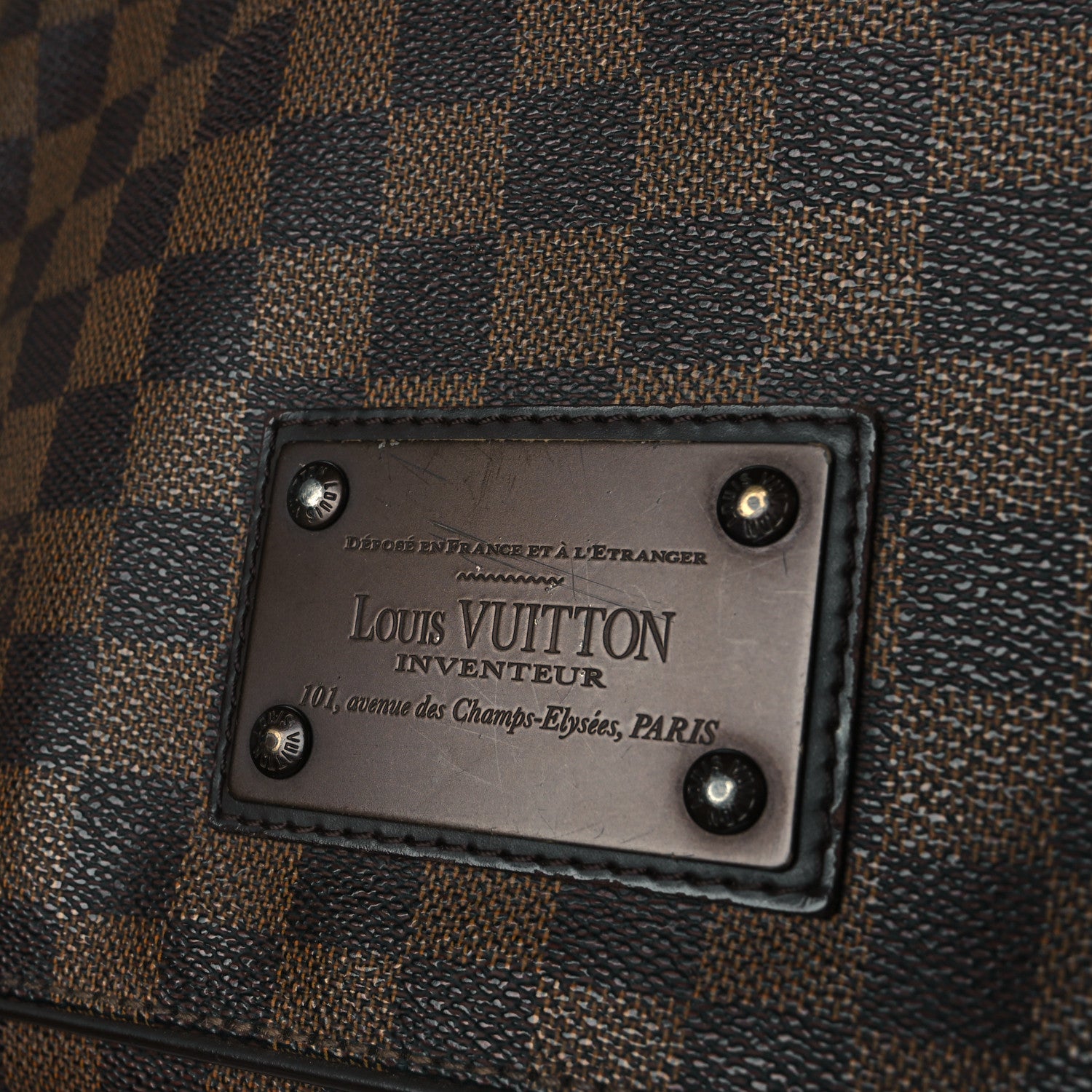 Louis Vuitton Damier Ebene Brooklyn MM 10 of 13