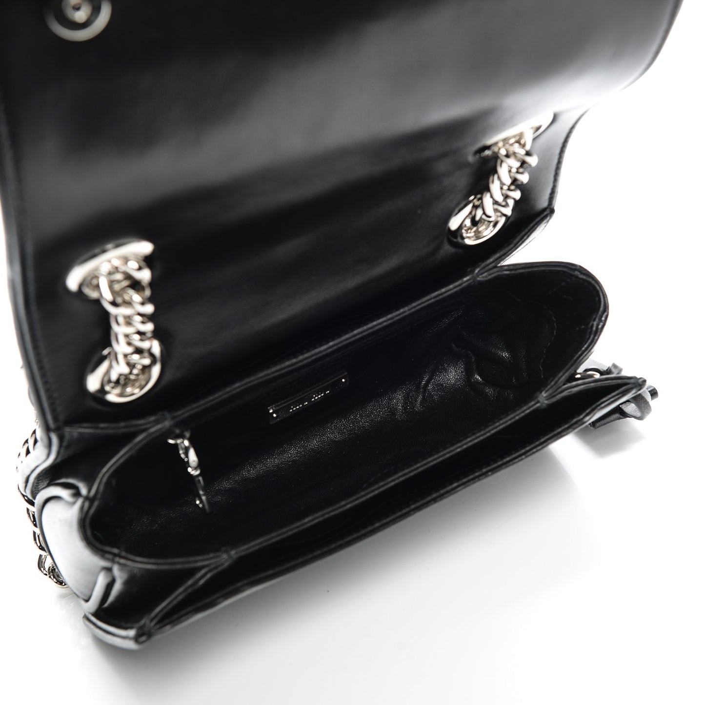 Nappa Matelasse Club Shoulder Bag Nero Black
