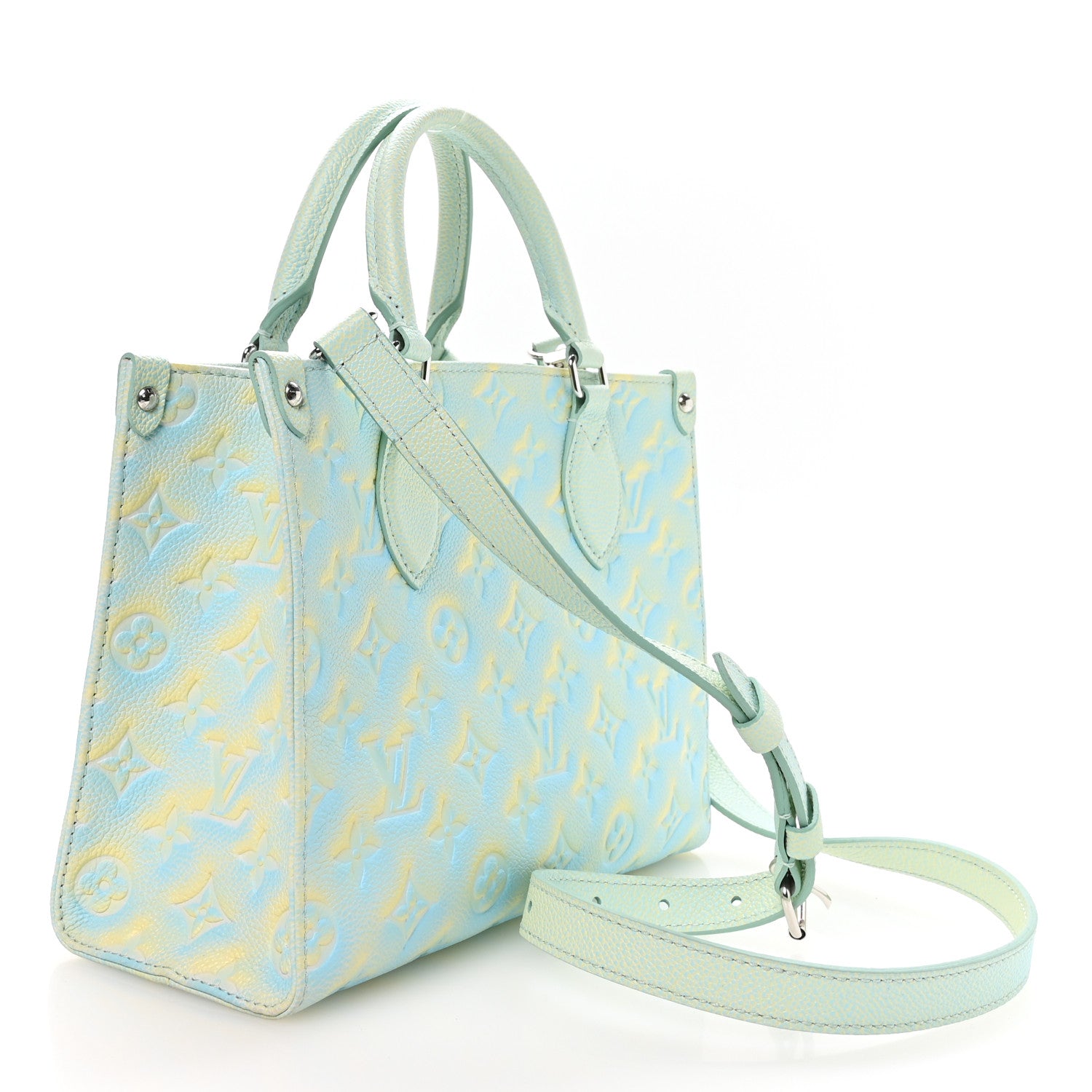 Louis Vuitton Empreinte Monogram Summer Stardust Onthego PM  Water Green 3 of 9