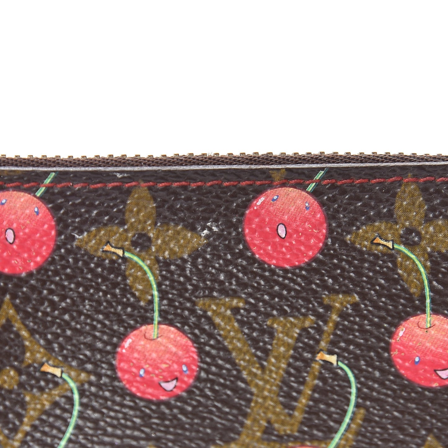 Monogram Cerises Key Pouch