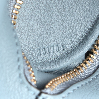 Loewe Calfskin Elephant Coin Purse Stone Blue 6 of 6