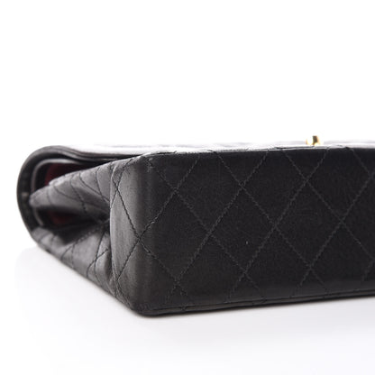 Chanel Lambskin Quilted Medium Double Flap Black 5 of 19