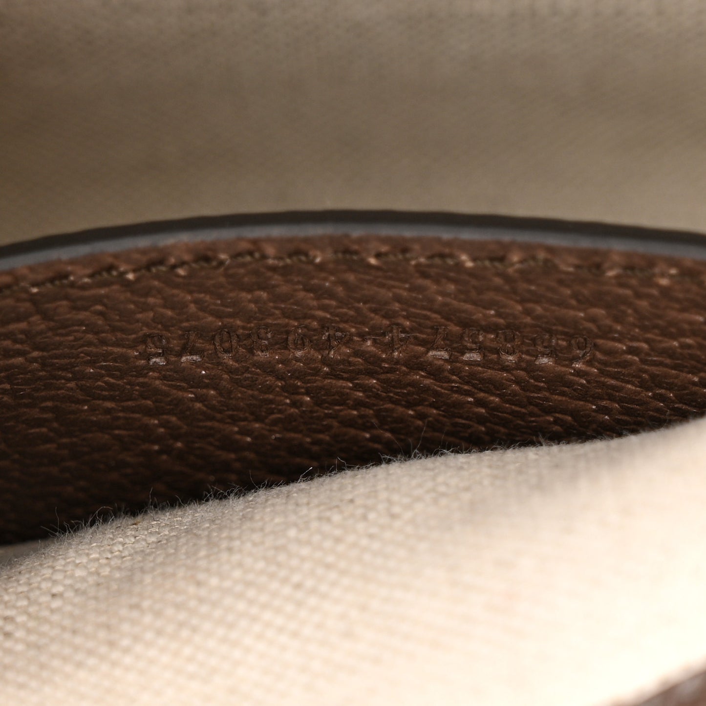 Monogram Jumbo GG Textured Dollar Calfskin Web Mini Horsebit 1955 Shoulder Bag Camel Ebony New Acero