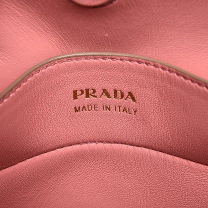 Prada Saffiano Cuir Small Double Bag Cammeo Rosa 9 of 14