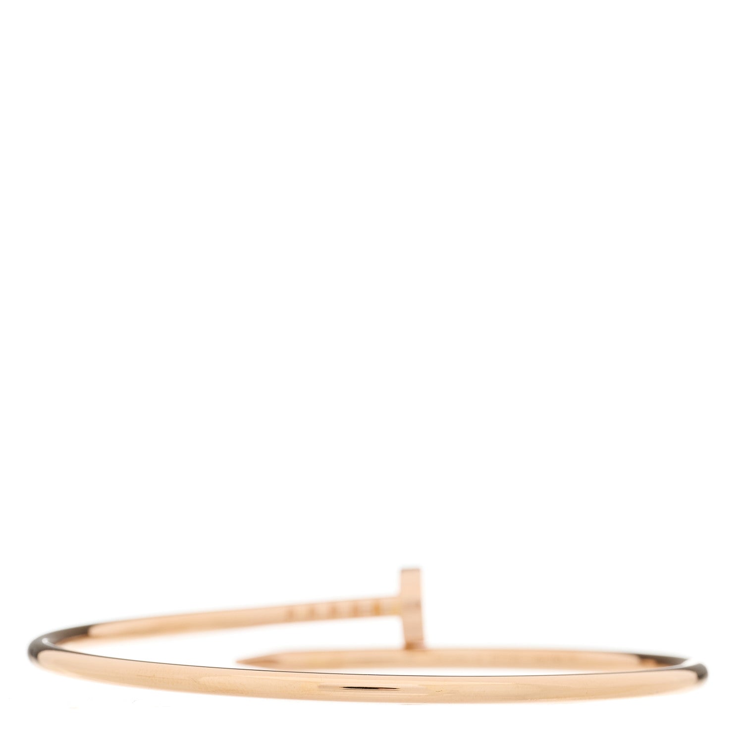 Cartier 18K Pink Gold Small Juste Un Clou Bracelet 16 2 of 3