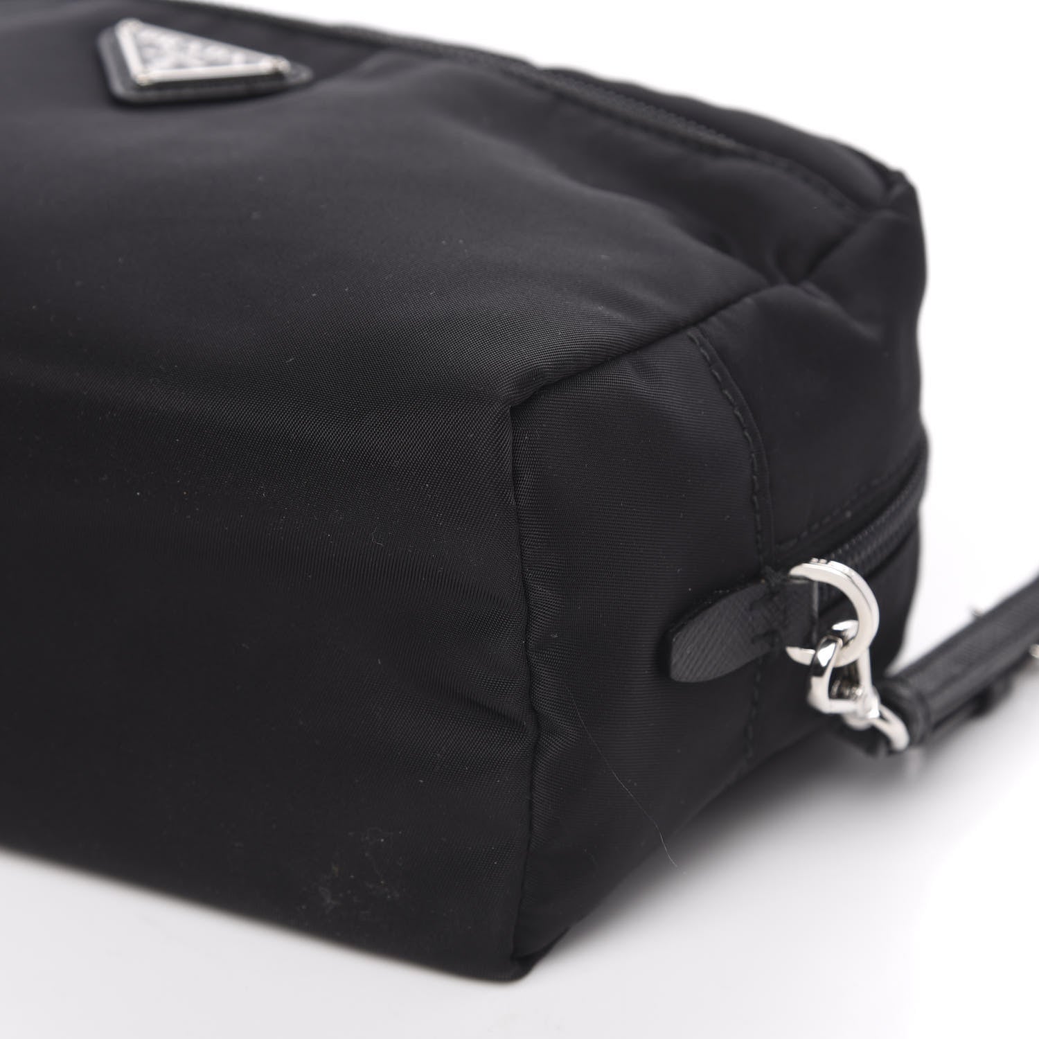 Prada Tessuto Nylon Wristlet Black 9 of 9