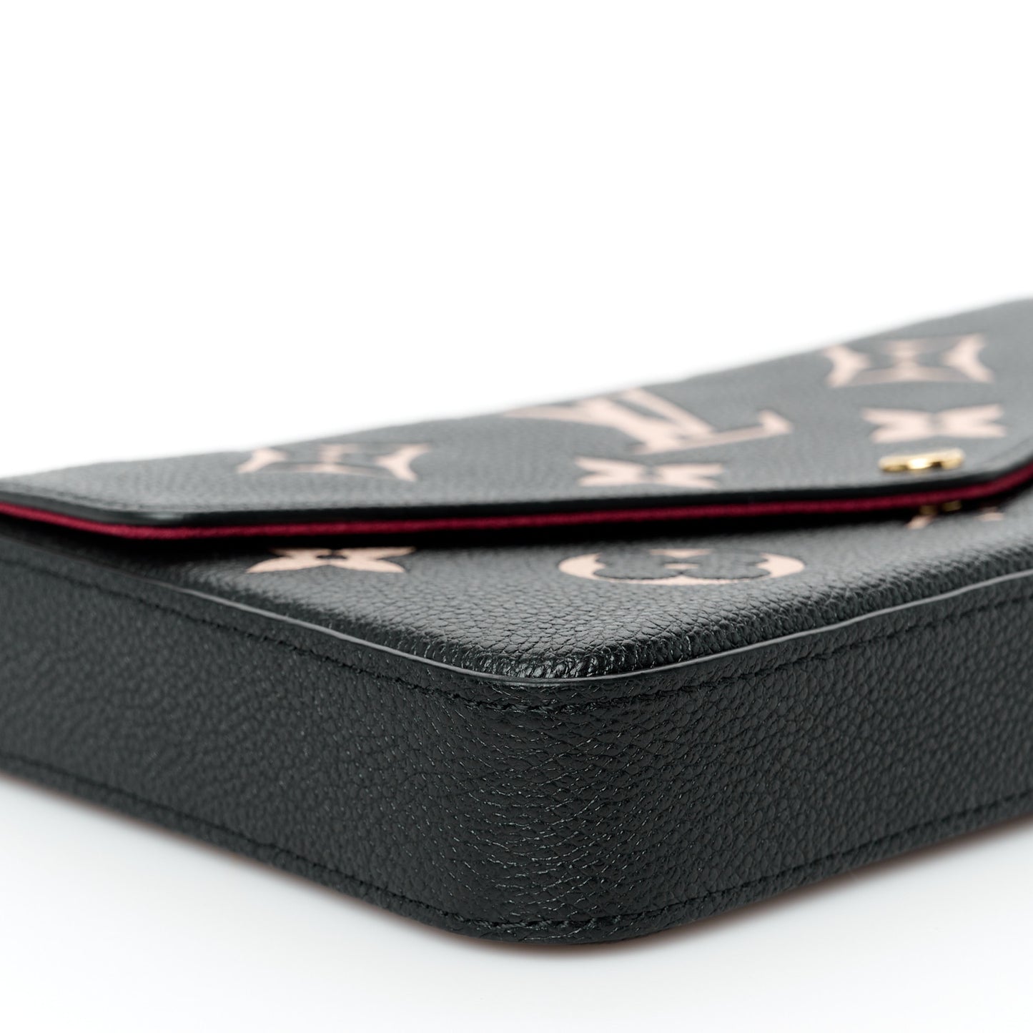 Empreinte Monogram Giant Felicie Pochette Black Beige