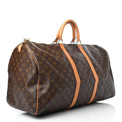 Louis Vuitton Monogram Keepall 55 3 of 9