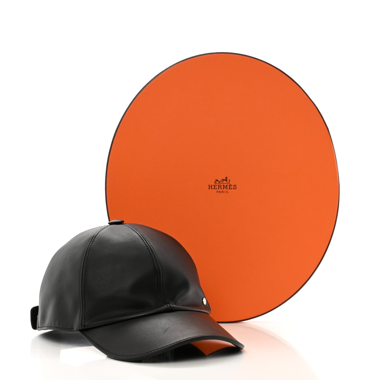 Newton Calfskin Riley Cap 59 Black