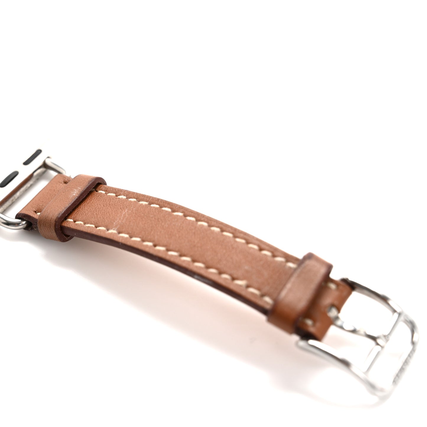 Barenia 34mm Apple Watch Double Tour Band Fauve