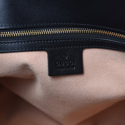 Gucci Soft Guccissima Signature Top Handle Tote Bag Black 6 of 14