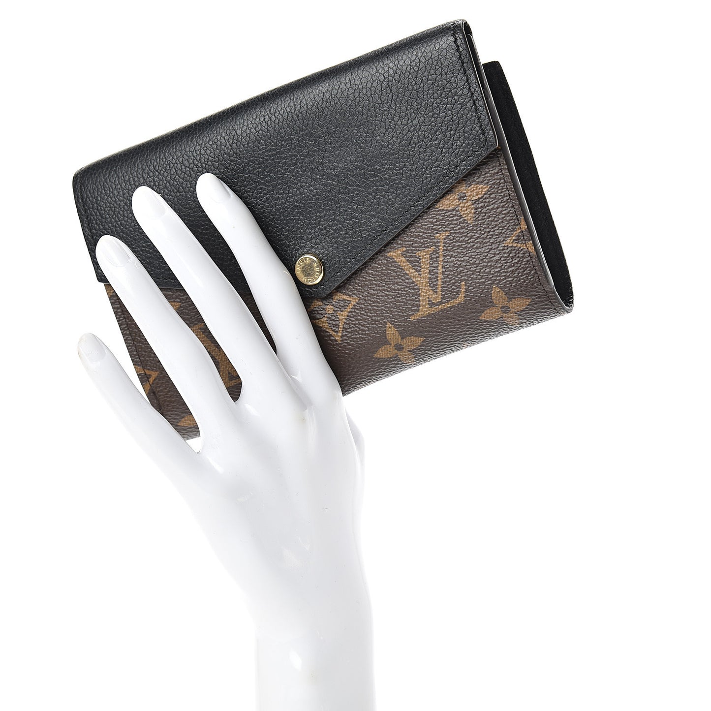 Monogram Pallas Compact Wallet Black