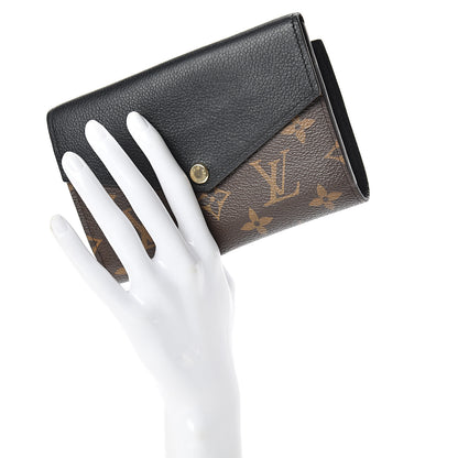 Louis Vuitton Monogram Pallas Compact Wallet Black 2 of 11