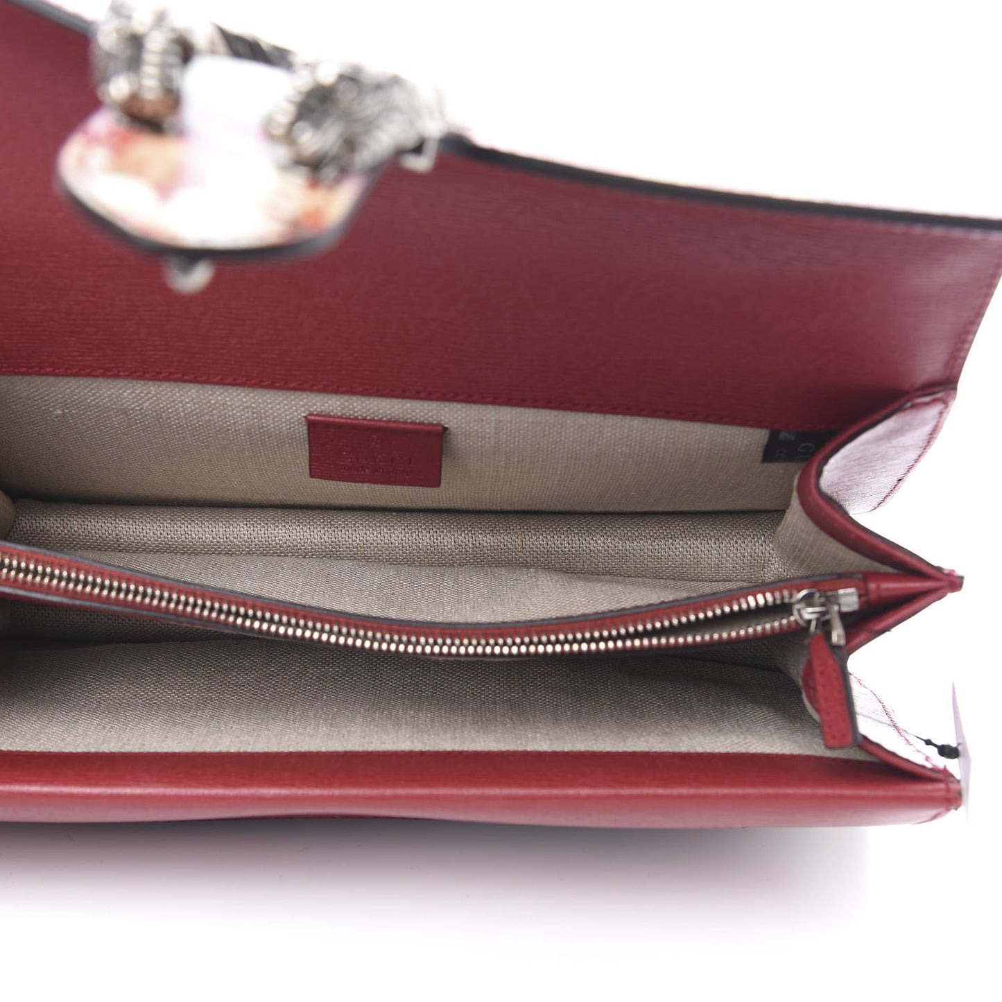 Calfskin Blooms Print Small Dionysus Shoulder Bag Romantic Cherry Multicolor