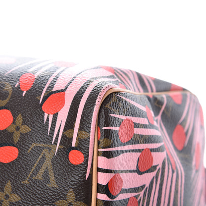 Louis Vuitton Monogram Jungle Dots Speedy 30 Sugar Pink Poppy 11 of 15