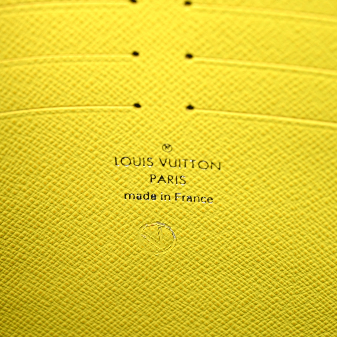 Louis Vuitton Damier Graphite Pochette Voyage MM Yellow 5 of 6