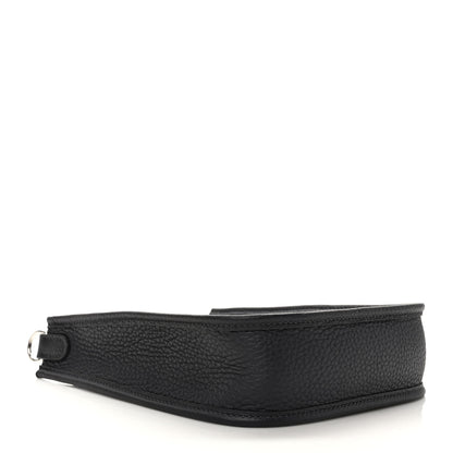 Hermes Taurillon Clemence Zigzag Evelyne TPM Caban Black Bleu Zellige Indigo 3 of 8