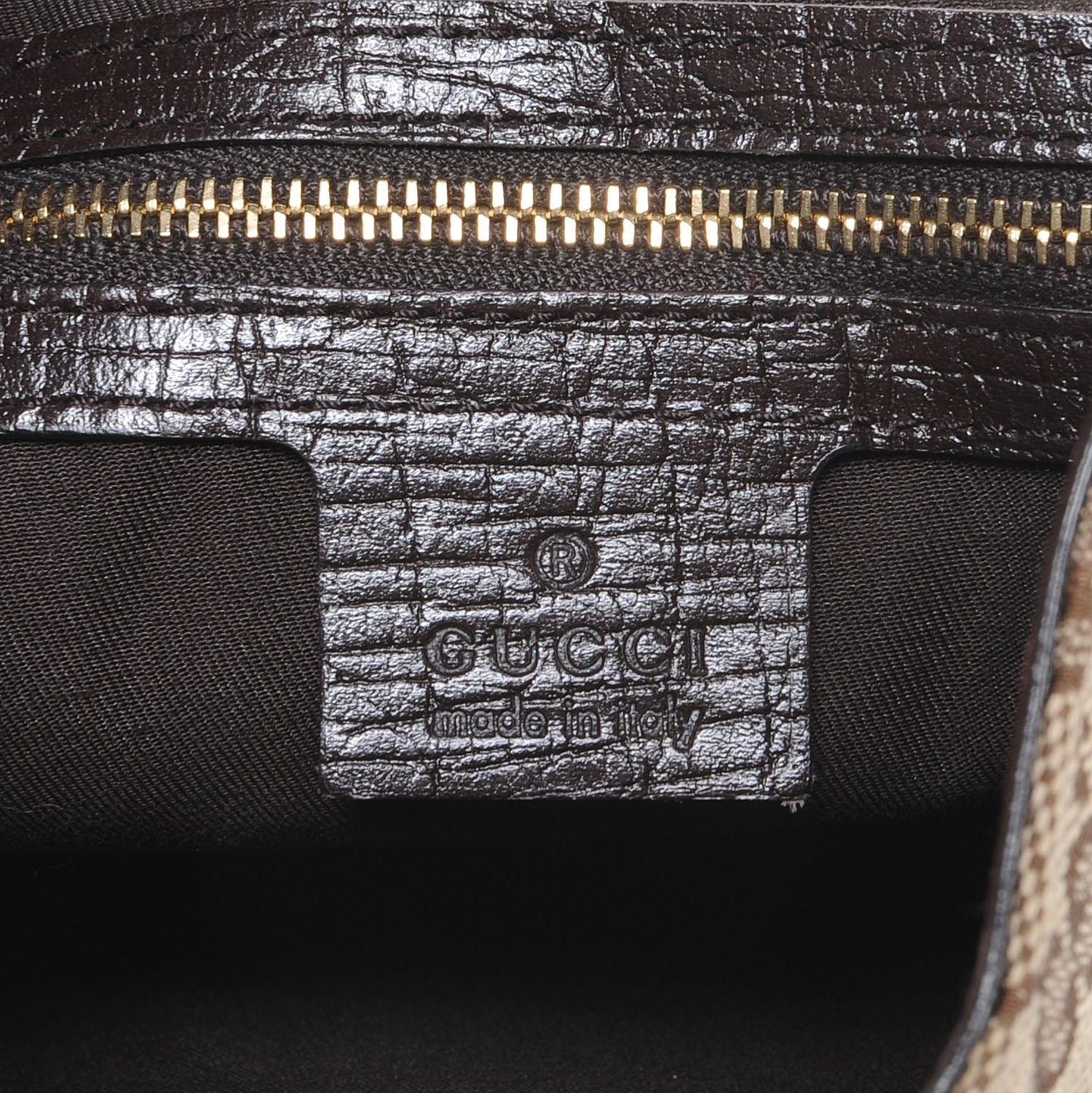 Gucci Monogram Hasler Shoulder Bag Ebony 6 of 7
