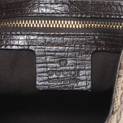 Gucci Monogram Hasler Shoulder Bag Ebony 6 of 7