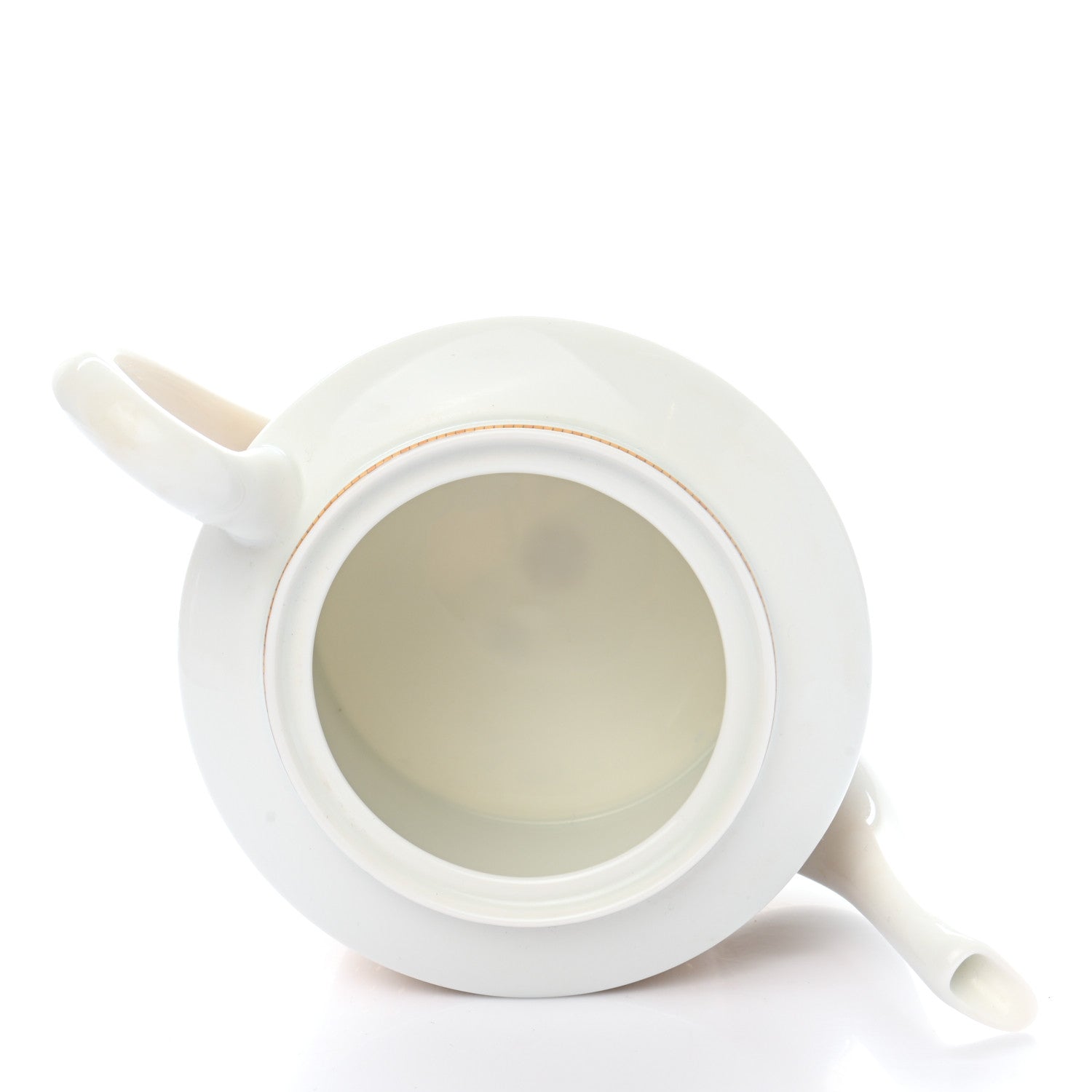 Hermes Porcelain 24 Gold Mosaique Teapot 4 of 10