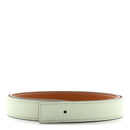 Hermes Swift Epsom 24mm Belt Strap 80 32 Vert Fizz Gold 1 of 6
